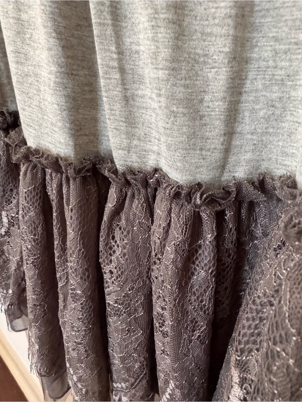 NWT Ryu Pintuck Ruffle Hem Tunic/Dress - Picture 2 of 6